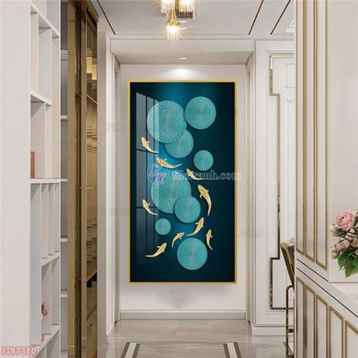 File in trần Tranh decor phủ gương hiện đại FT97380 (file gốc) phong thủy
