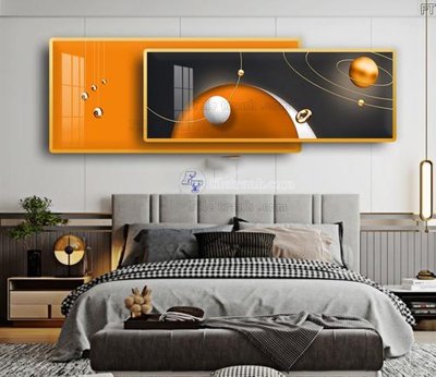 File in trần Tranh treo tường pha lê gương FT97434 (file gốc) hoa văn 3D