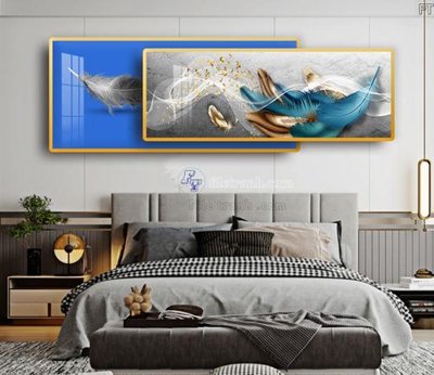 File tranh Tranh treo tường pha lê gương FT97436 (ảnh gốc) in trần xuyên sáng