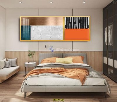 File gốc Tranh treo tường pha lê gương FT97440 (PNG) không nền chất lượng