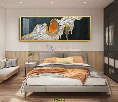 File tranh Tranh treo tường pha lê gương FT97446 (ảnh gốc) in trần xuyên sáng