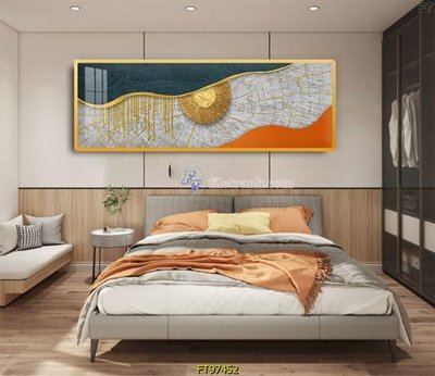 File ảnh Tranh treo tường pha lê gương FT97452 (gốc) cho trang trí nhà hàng