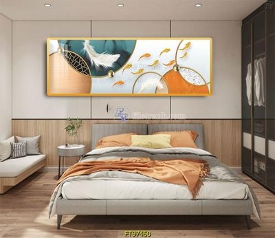 File ảnh Tranh treo tường pha lê gương FT97460 (gốc) trang trí khách sạn