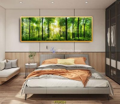 File gốc Tranh treo tường pha lê gương FT97514 (cho in UV) siêu nét