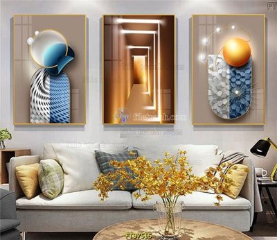 Tải về file gốc Tranh treo tường pha lê gương FT97515 (chuẩn in ấn)