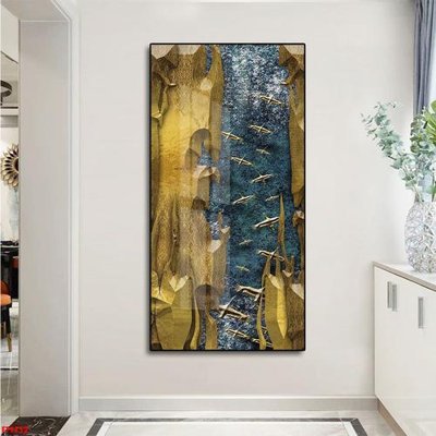 File tranh File tranh lối vào FT9752 (bản gốc) in lụa 5D