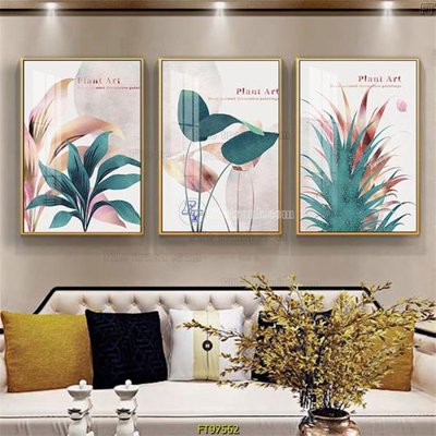 Hình ảnh file gốc in lụa Tranh treo tường pha lê gương FT97562