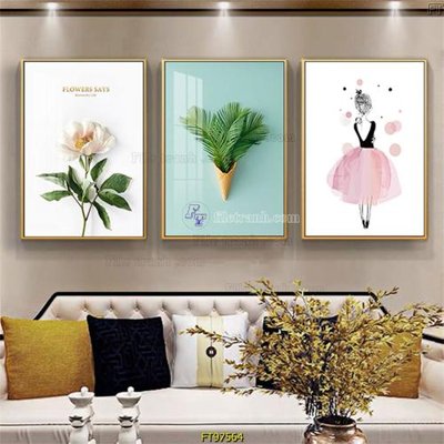 Tải file Tranh treo tường pha lê gương FT97564 (gốc) làm tranh trang trí