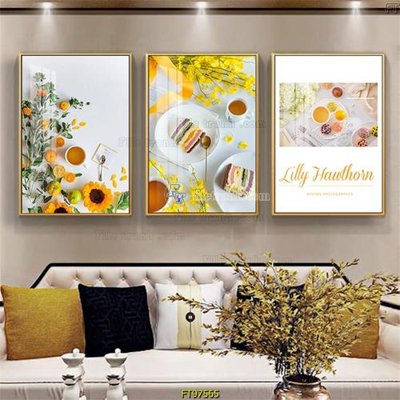 File gốc Tranh treo tường pha lê gương FT97565 (AI/EPS) cho in ấn