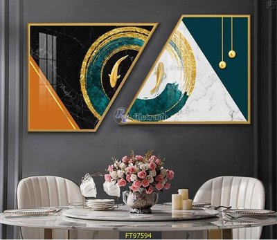 Tải file Tranh treo tường pha lê gương FT97594 (gốc) in tranh tráng gương