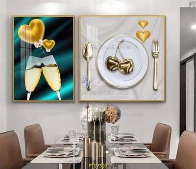 Mua file ảnh gốc Tranh treo tường pha lê gương FT97599 (chất lượng cao)