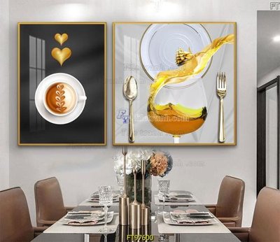 File gốc Tranh treo tường pha lê gương FT97600 (in 3D) cho trang trí