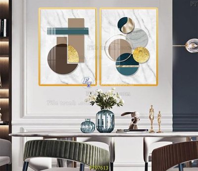 Tải file Tranh treo tường pha lê gương FT97613 (ảnh gốc) 300dpi Tranh treo tường pha lê gương FT97613