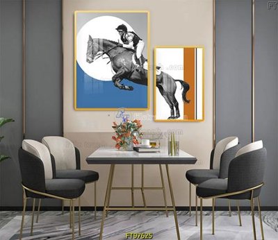 File gốc Tranh treo tường pha lê gương FT97625 (in tráng gương) ốp tường