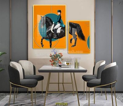 File tranh Tranh treo tường pha lê gương FT97628 (gốc) chủ đề thiên nhiên