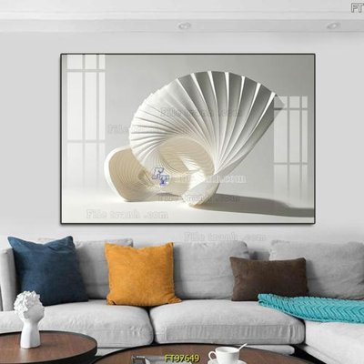 File gốc Tranh treo tường pha lê gương FT97649 (in tráng gương) sang trọng