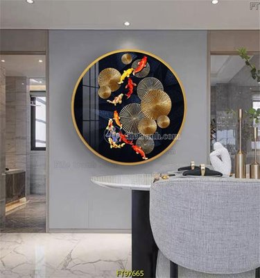 Download file Tranh treo tường pha lê gương FT97665 (chuẩn in) Tranh treo tường pha lê gương FT97665