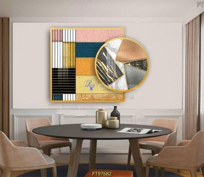 File tranh Tranh treo tường pha lê gương FT97682 (gốc) chủ đề trừu tượng