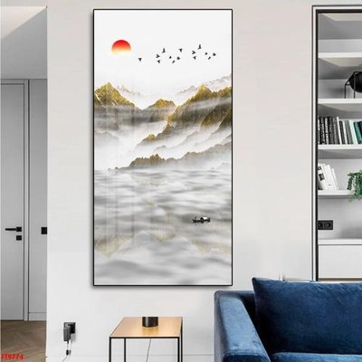 File in mica File tranh lối vào FT9774 (bản gốc) làm vách ngăn