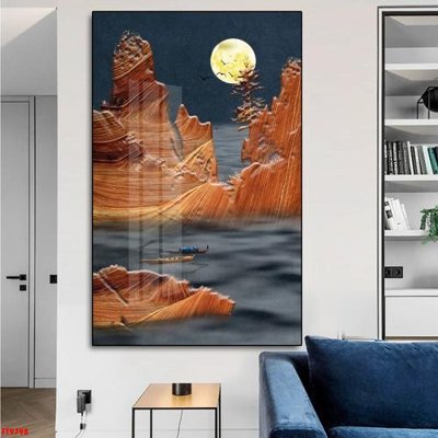 File in trần File tranh lối vào FT9798 (bản gốc) trời sao