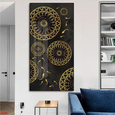 File PSD File tranh lối vào FT9799 (bản gốc) cho nhà in