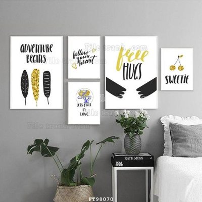 File ảnh File tranh treo tường pha lê gương FT98070 (gốc) in Hiflex