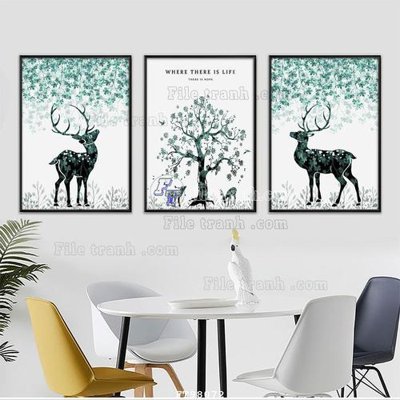 Download file File tranh treo tường pha lê gương FT98072 (gốc) in mica cao cấp