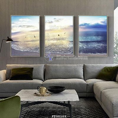 File ảnh File tranh treo tường pha lê gương FT98109 (gốc) in standee