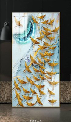 Tệp tin gốc File tranh treo tường pha lê gương FT98127 (dùng cho in ấn) chuyên nghiệp