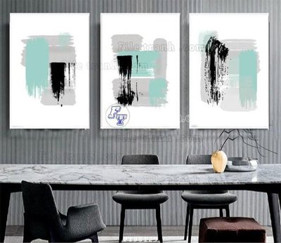 File tranh in trần File tranh treo tường pha lê gương FT98129 (ảnh gốc siêu nét)