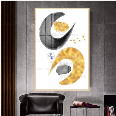 File gốc in ấn File tranh treo tường pha lê gương FT98163 độ phân giải cao