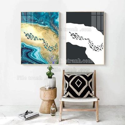 File gốc File tranh treo tường pha lê gương FT98202 (dành cho quảng cáo)