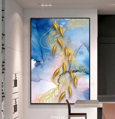 Tải file File tranh treo tường pha lê gương FT98216 (gốc) in tranh tráng gương