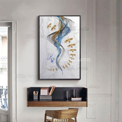 Chi tiết file ảnh File tranh treo tường pha lê gương FT98217 sắc nét