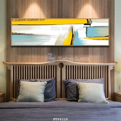 File gốc File tranh treo tường pha lê gương FT98228 (phong cách) cổ điển