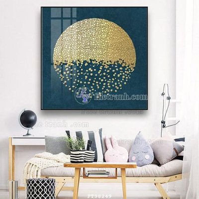 File tranh File tranh treo tường pha lê gương FT98249 (gốc) phong cách tối giản