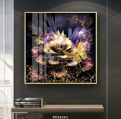 Mua file gốc File tranh treo tường pha lê gương FT98281 (chất lượng) tại Filetranh.com