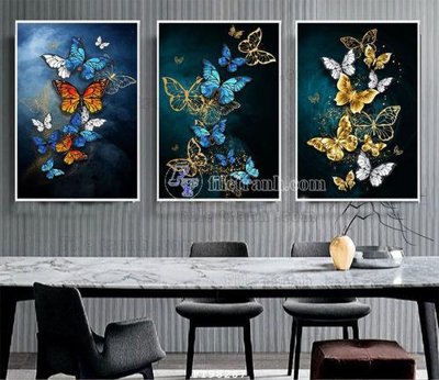 File tranh File tranh treo tường pha lê gương FT98287 (gốc) chủ đề tĩnh vật