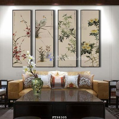 File tranh File tranh treo tường pha lê gương FT98305 (ảnh gốc) độ nét vượt trội