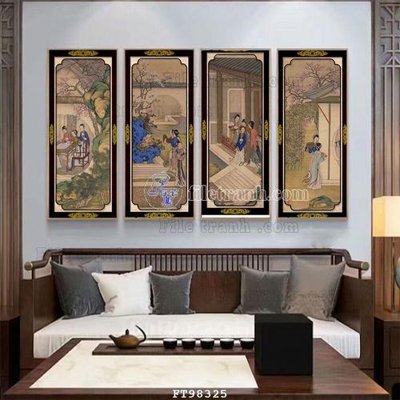 File gốc in ấn File tranh treo tường pha lê gương FT98325 (sẵn sàng tải về)