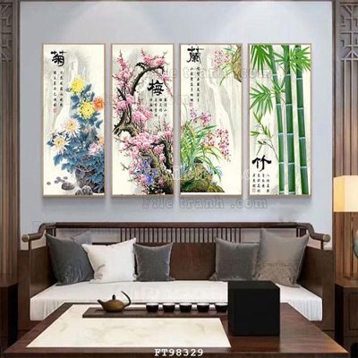 Tải file File tranh treo tường pha lê gương FT98329 (ảnh gốc) file AI/EPS