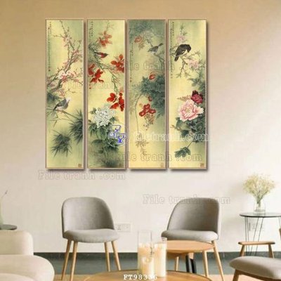 File gốc File tranh treo tường pha lê gương FT98336 (thiết kế) độc quyền