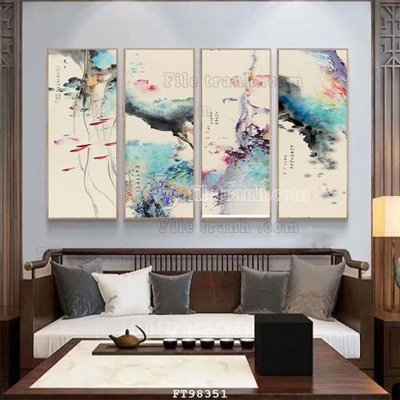 File gốc File tranh treo tường pha lê gương FT98351 (PNG) nền trong suốt