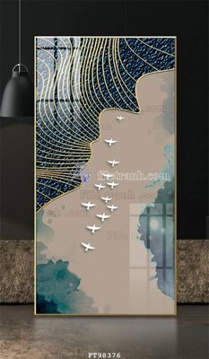 File tranh quảng cáo File tranh treo tường pha lê gương FT98376 (download file gốc)