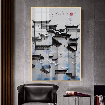 Tải file File tranh treo tường pha lê gương FT98377 (gốc) làm file tranh quảng cáo