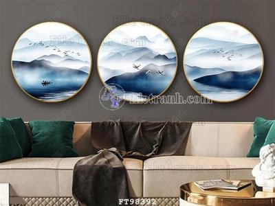 File in trần File tranh treo tường pha lê gương FT98392 (bản gốc) trời sao