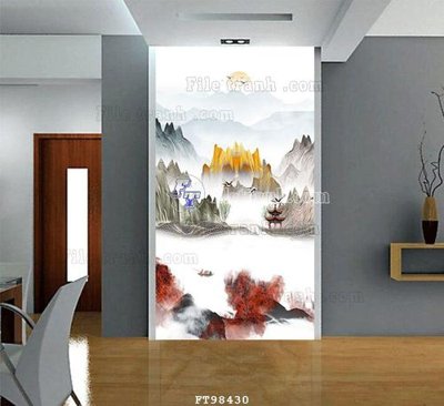 File gốc File tranh treo tường pha lê gương FT98430 (phong cách) tối giản