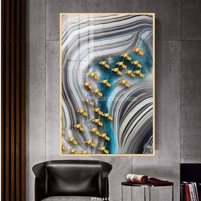 Tải file tranh gốc File tranh treo tường pha lê gương FT98447 chất lượng cao