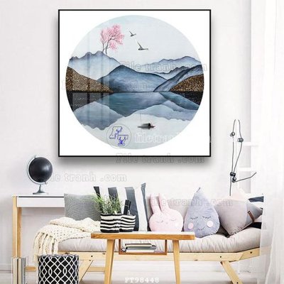 Tải file File tranh treo tường pha lê gương FT98448 (ảnh gốc) 300dpi File tranh treo tường pha lê gương FT98448