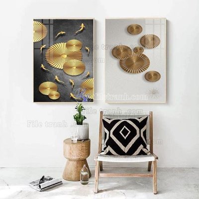 File gốc File tranh treo tường pha lê gương FT98462 (AI/EPS) cho in ấn